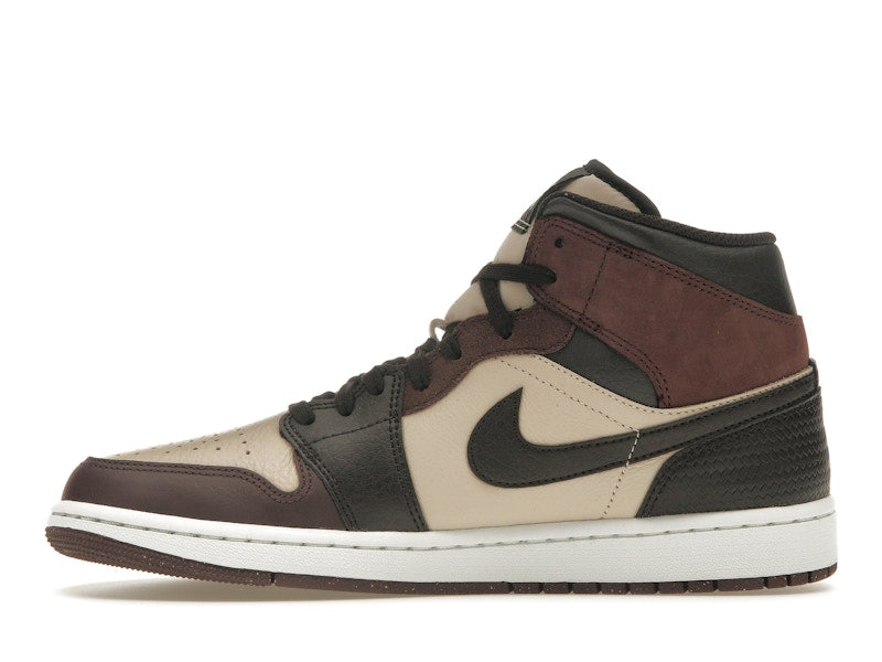Air Jordan 1 Mid SE Paris Ymca - Velvet Brown/Earth/Sanddrift/Metallic Gold/Summit White - FZ4359-200 - 18