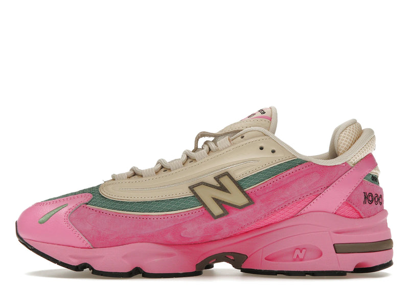 New Balance 1000 Tan Pink Green - Real Pink/Sandstone - M1000MC - 18