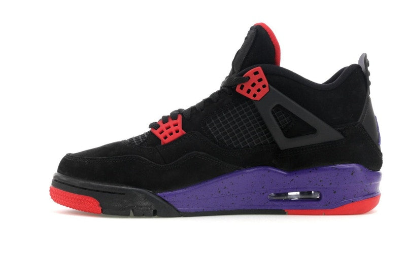 Air Jordan 4 Retro Raptors - Black/Court Purple-University Red - AQ3816-065 - 18