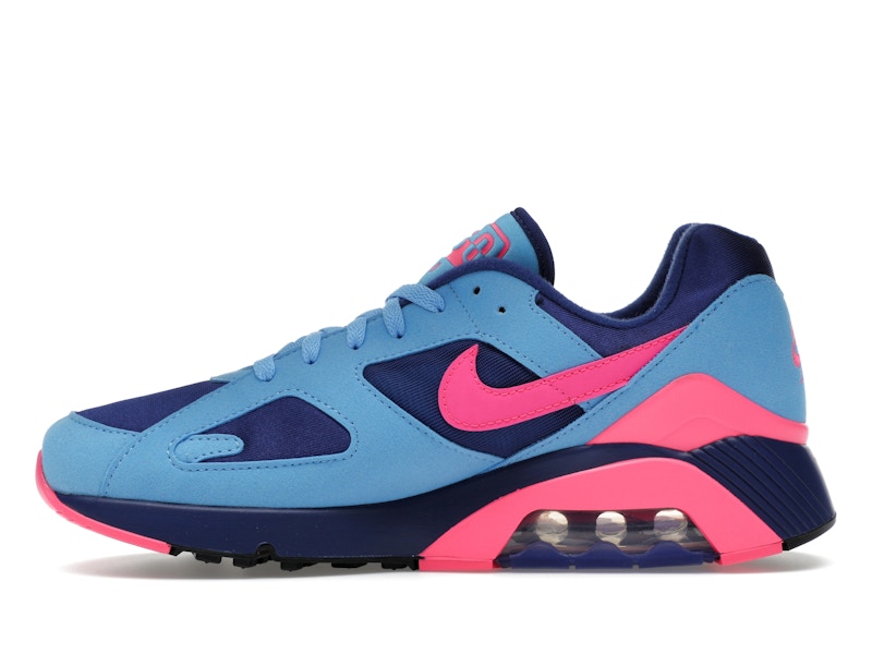 Nike Air Max 180 University Blue Hyper Pink - University Blue/Hyper Pink/Deep Royal Blue - HQ1706-401 - 18