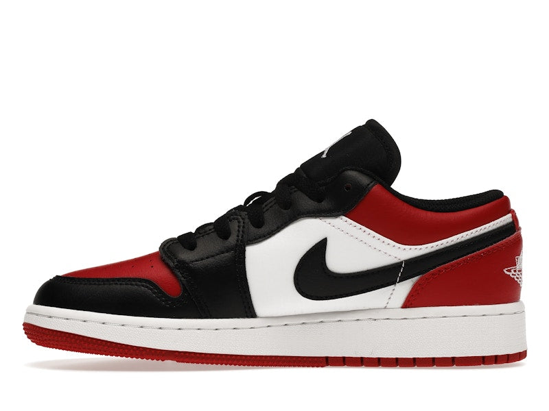 Air Jordan 1 Low Bred Toe (GS) - vista 18