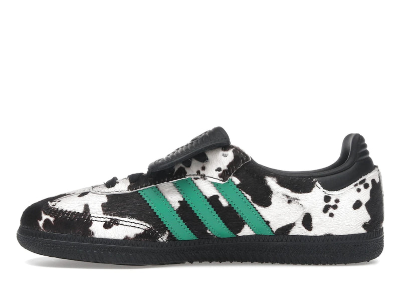 Adidas Samba Lt Cow Print Black White - Black/White/Collegiate Green - JS3930 - 18