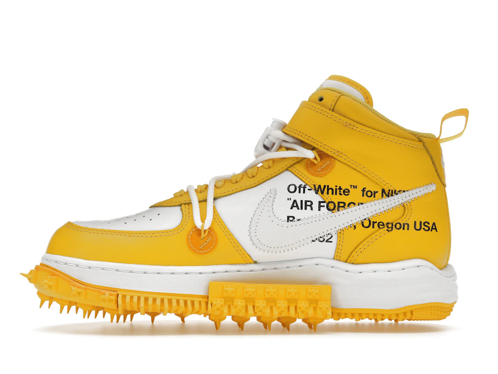 Nike Air Force 1 Mid SP Off White Varsity Maize - view 18