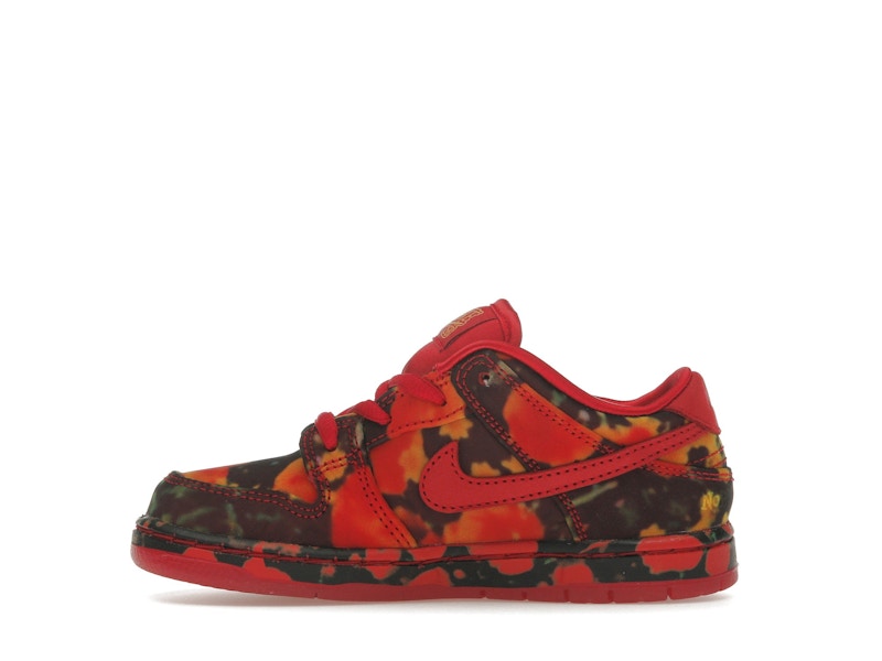 Nike SB Dunk Low The Wizard of Oz Poppy Field (TD) - Varsity Red/Varsity Red/University Gold - FZ1237-600 - 18