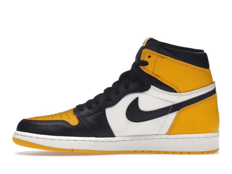 Air Jordan 1 Retro High OG Yellow Toe - Taxi/Black-Sail - 555088-711 - 18