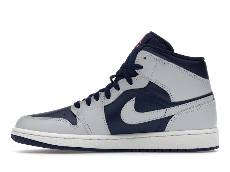 Air Jordan 1 Mid Blue Void - Blue Void/Summit White/Hot Lava/Pure Platinum - DQ8426-403 - 18