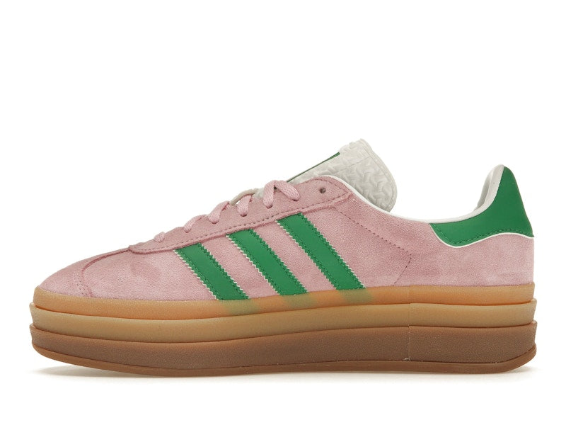 adidas Gazelle Bold True Pink (Women's) - True Pink/Green/Cloud White - IE0420 - 18