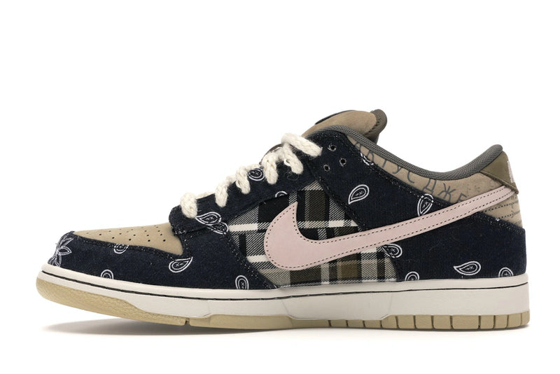 Nike SB Dunk Low Travis Scott - Black/Black-Parachute Beige-Petra Brown - CT5053-001 - 18
