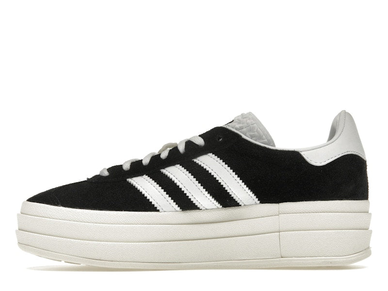 adidas Gazelle Bold Core Black White (Women's) - Core Black/Footwear White/Core White - HQ6912 - 18