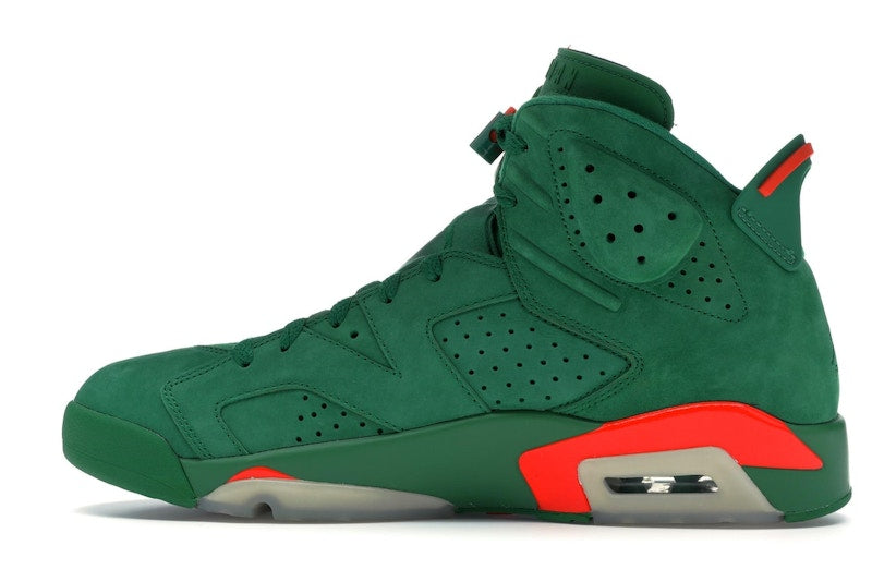 Air Jordan 6 Retro Gatorade Green - Pine Green/Orange Blaze-Pine Green - AJ5986-335 - 19