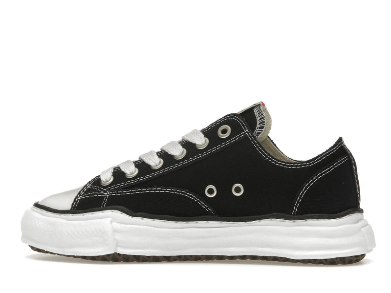 Maison Mihara Yasuhiro Peterson OG Sole Canvas Low - White/Black - A01FW702-BLK - 19