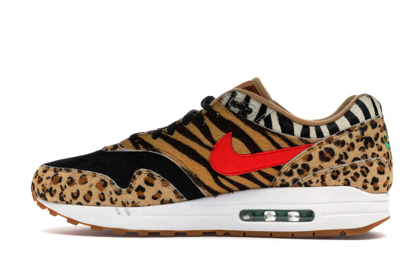 Nike Air Max 1 Atmos Animal Pack 2 (2018) Black Box - Wheat/Sport Red-Bison-Classic Green - AQ0928-700 - 19