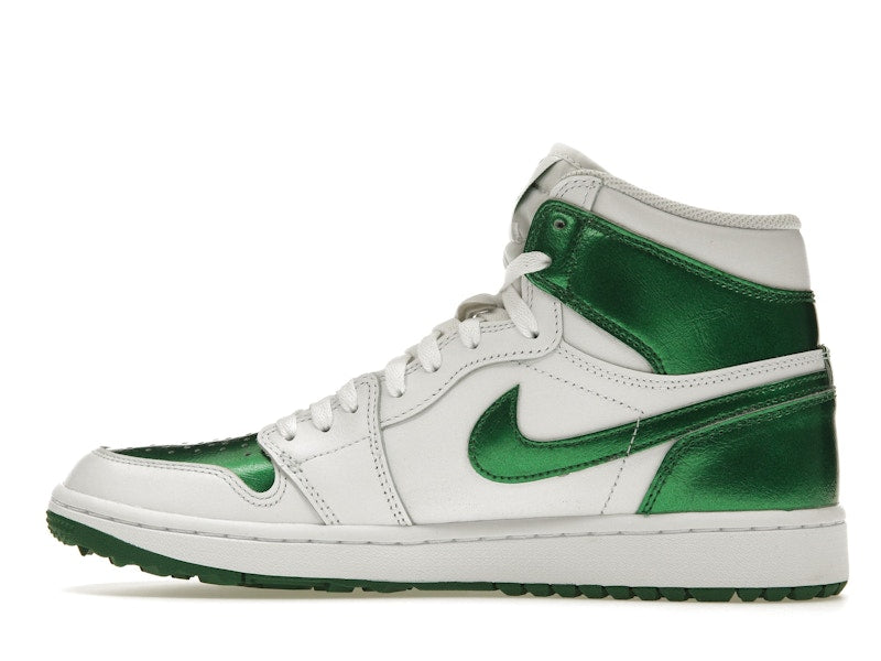 Air Jordan 1 Retro High Golf Metallic Green - White/Pine Green - DQ0660-130 - 19