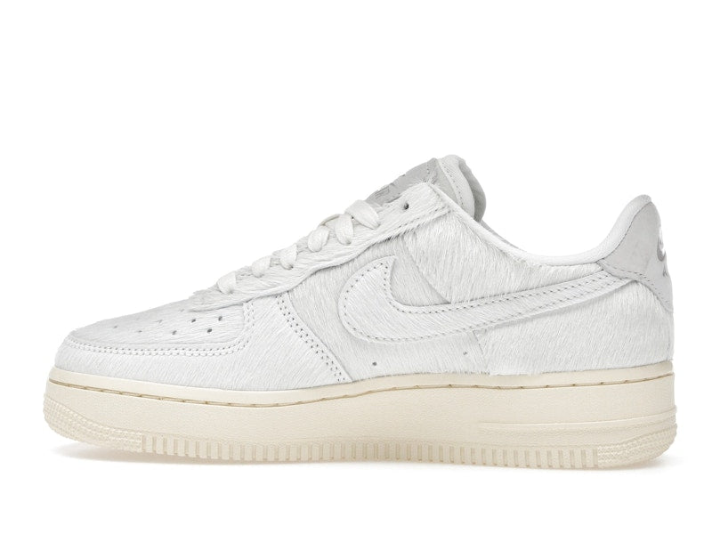 Nike Air Force 1 Low '07 Sail Pony Hair (Women's) - Sail/Muslin - II7398-100 - 19