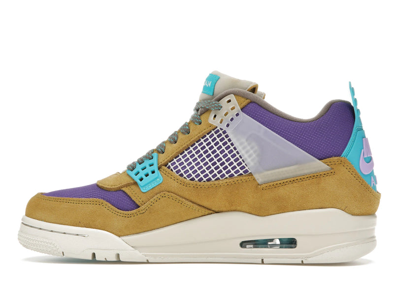 Air Jordan 4 Retro SP 30th Anniversary Union Desert Moss - Desert Moss/Turquoise Blue-Dark Iris - DJ5718-300 - 19