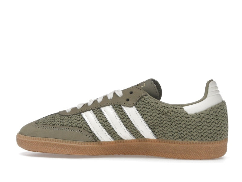 adidas Samba OG Crochet Pack Orbit Green (Women's) - Orbit Green/Cream White/Gum - JR9447 - 19