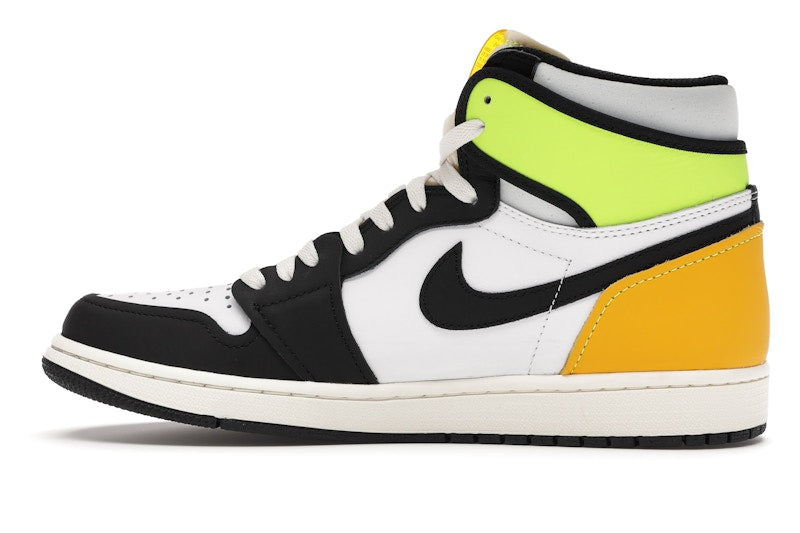 Air Jordan 1 Retro High White Black Volt University Gold - White/Black-Volt-University Gold - 555088-118 - 19