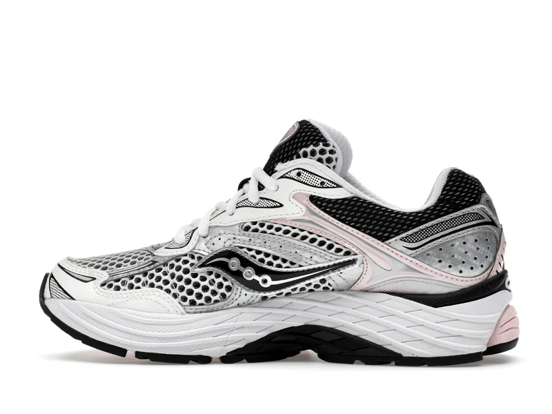 Saucony Progrid Omni 9 White Black Silver Pink - Silver/Pink - S70739-16 - 19