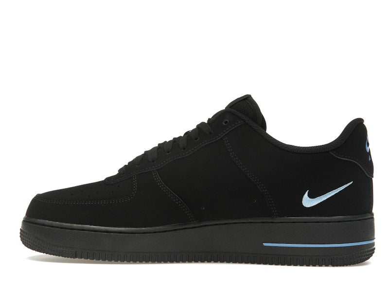Nike Air Force 1 Low '07 SE Black University Blue - Black/Black/University Blue - HV6223-001 - 19