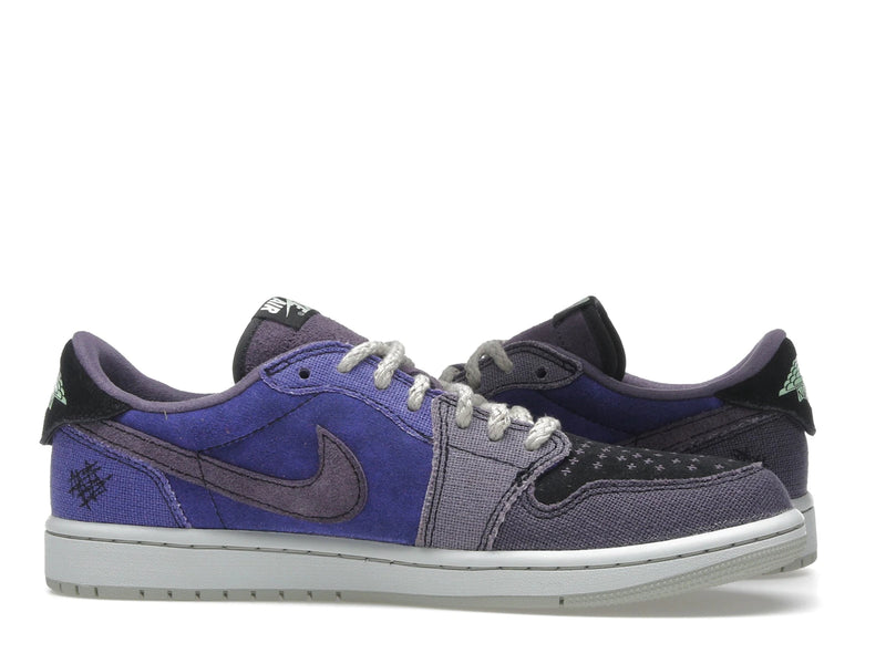 Air Jordan 1 Retro Low OG Zion Williamson Voodoo Alternate - Regency Purple/Vapor Green/Black/Dark Raisin/Daybreak/Light Silver - IH2309-500 - 19