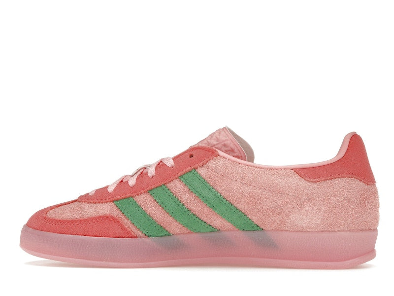 adidas Gazelle Indoor Semi Pink Spark Preloved Scarlet (Women's) - Semi Pink Spark/Preloved Green/Preloved Scarlet - IG6782 - 19
