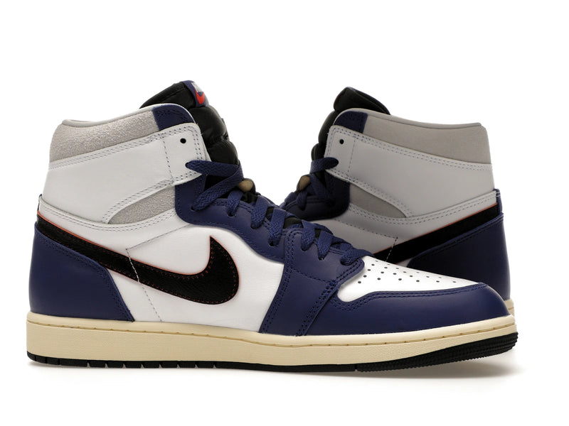 Air Jordan 1 Retro High OG Rare Air - White/Black-Neutral Grey-Deep Royal Blue-Muslin - DZ5485-100 - 19
