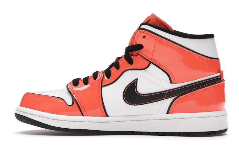 Air Jordan 1 Mid SE Turf Orange - Turf Orange/Black/White - DD6834-802 - 19