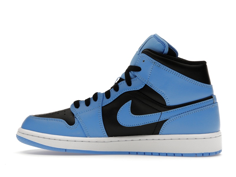 Air Jordan 1 Mid Azul Universitario Negro - vista 19