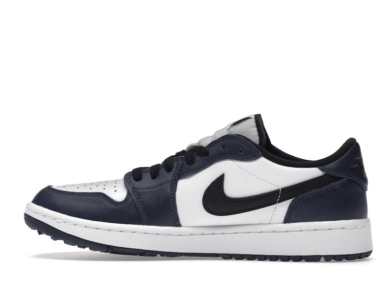 Air Jordan 1 Retro Low Golf Midnight Navy - White/Midnight Navy/Black - DD9315-104 - 19