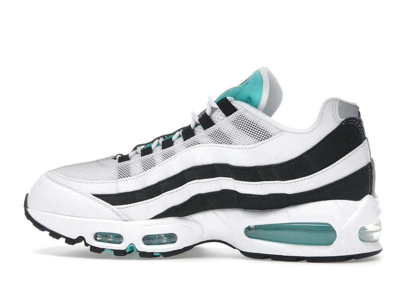 Nike Air Max 95 OG Big Bubble Black Border - White/Hyper Jade/Black/Metallic Silver - IM7409-100 - 19
