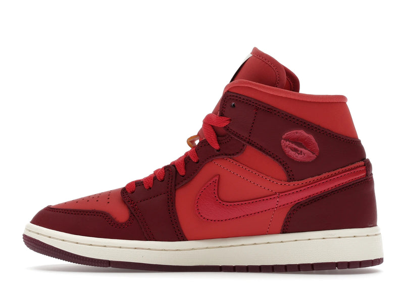 Air Jordan 1 Mid SE Valentines Day (2026) - Team Red/Sierra Red/Pueblo Red - IB7018-600 - 19