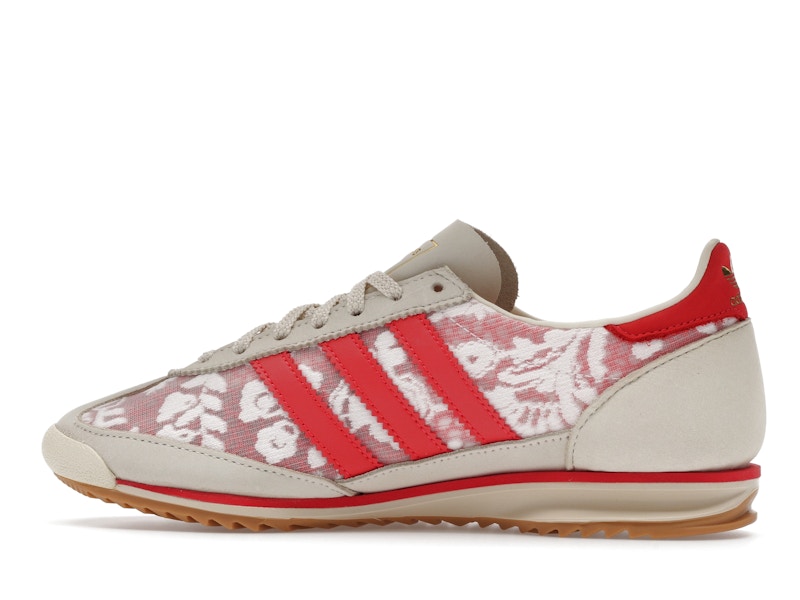 adidas SL 72 OG Liberty London Better Scarlet (Women's) - Footwear White/Crew White/Better Scarlet - JS1311 - 19