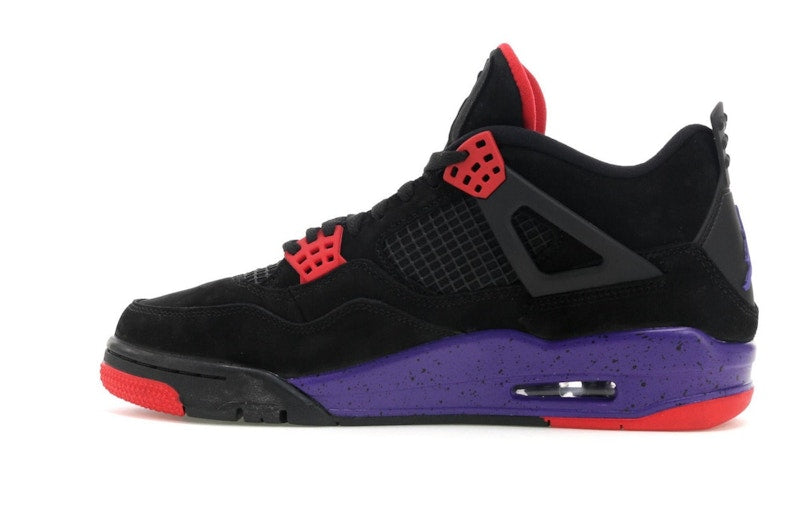 Air Jordan 4 Retro Raptors - Black/Court Purple-University Red - AQ3816-065 - 19