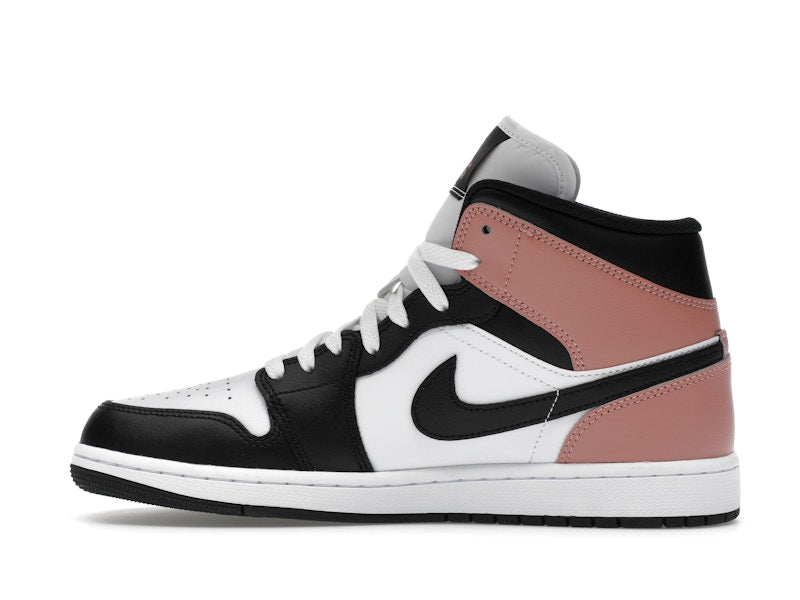 Air Jordan 1 Mid White Rust Pink Black - White/Rust Pink/Black - DQ8426-100 - 19