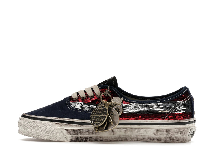 Vans Premium Authentic La Habana Red Navy - Red/Navy - VN000DB8Z11 - 19