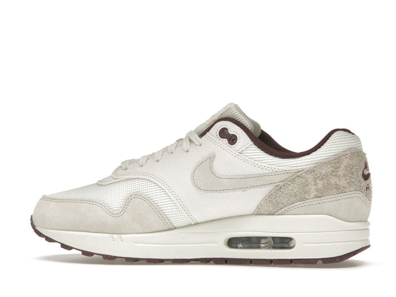 Nike Air Max 1 Sail Burgundy Crush - Sail/Phantom-Burgundy Crush-Light Orewood Brown - HF8127-100 - 19
