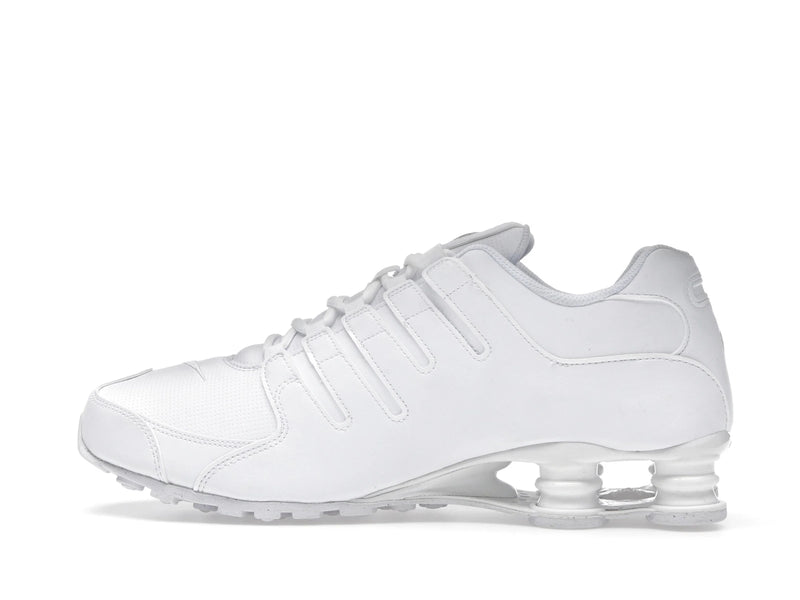 Nike Shox Nz Triple White - White/White - 378341-128 - 19