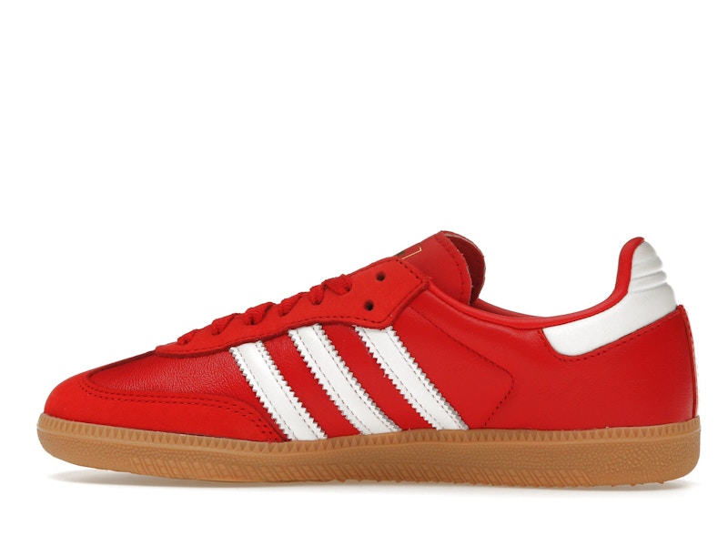 adidas Samba OG Better Scarlet (Women's) - White/Better Scarlet/Gum - IE6524 - 19
