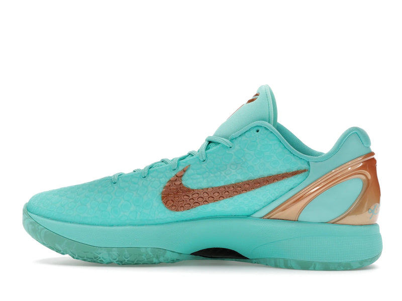 Nike Kobe 6 Protro Jalen Brunson Statue Of Liberty - Hyper Turquoise/Metallic Copper - IQ5774-300 - 19