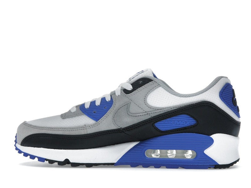 Nike Air Max 90 Hyper Royal - White/Light Smoke Grey/Black/Particle Grey - DM0029-112 - 19