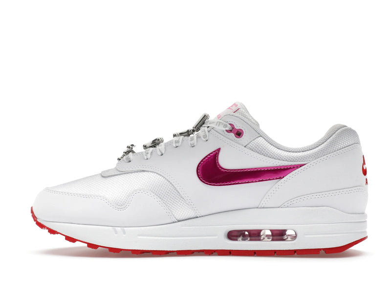 Nike Air Max 1 PRM Valentines Day White - White/University Red/Playful Pink - HV2303-100 - 19
