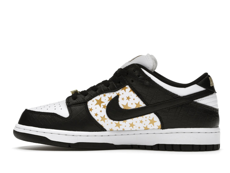 Nike SB Dunk Low Supreme Black - Black/Metallic Gold-White - DH3228-102 - 19