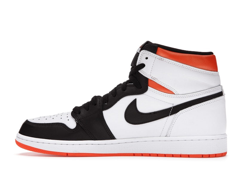 Air Jordan 1 Retro High Electro Orange - White/Electro Orange-Black - 555088-180 - 19