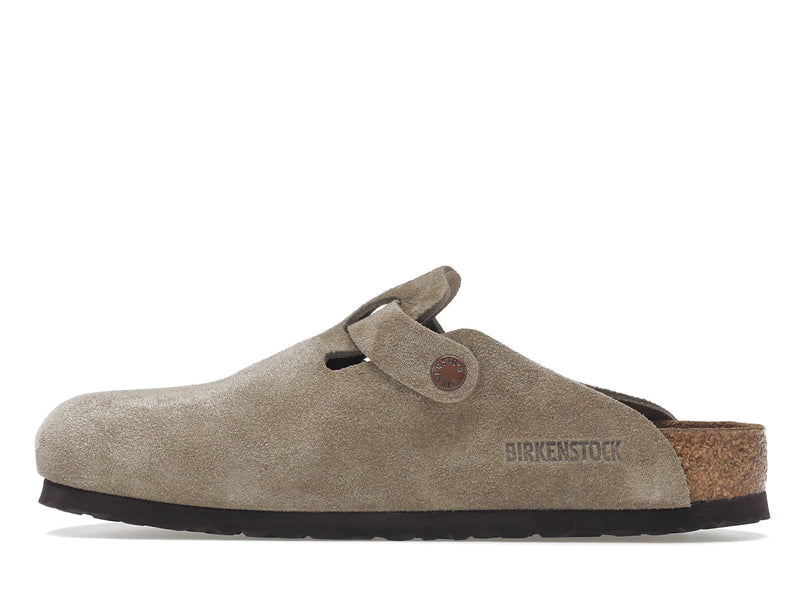 Birkenstock Boston Soft Footbed Suede Taupe - 0560771 - 19