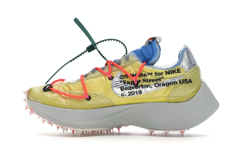 Nike Vapor Street Off White Tour Yellow (W) - Tour Yellow/Black-Light Bone - CD8178-700 - 19