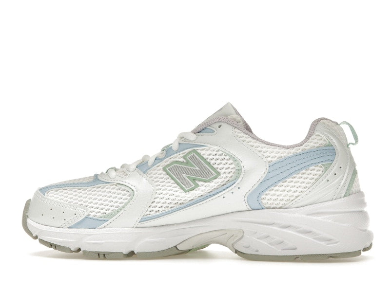 New Balance 530 White Light Chrome Blue Clay Ash - White/Light Chrome Blue/Clay Ash - MR530PC - 19