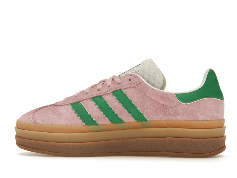adidas Gazelle Bold True Pink (Women's) - True Pink/Green/Cloud White - IE0420 - 19