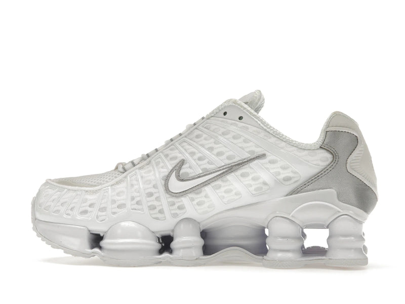 Nike Shox Tl White Metallic Silver (W) - White/Metallic Silver-Max Orange-White - AR3566-100 - 19