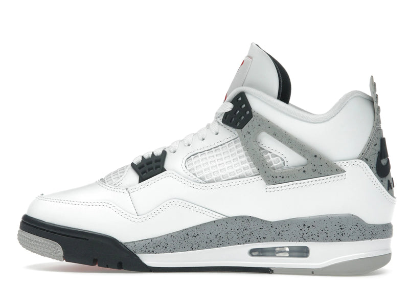 Air Jordan 4 Retro White Cement - Summit White/Fire Red-Tech Grey-Black - FV5029-100 - 19