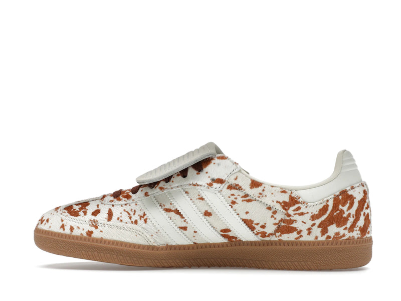 Adidas Samba Lt Cow Print Brown White - Off White/Lucid Pink/Gum Four - JS3931 - 19